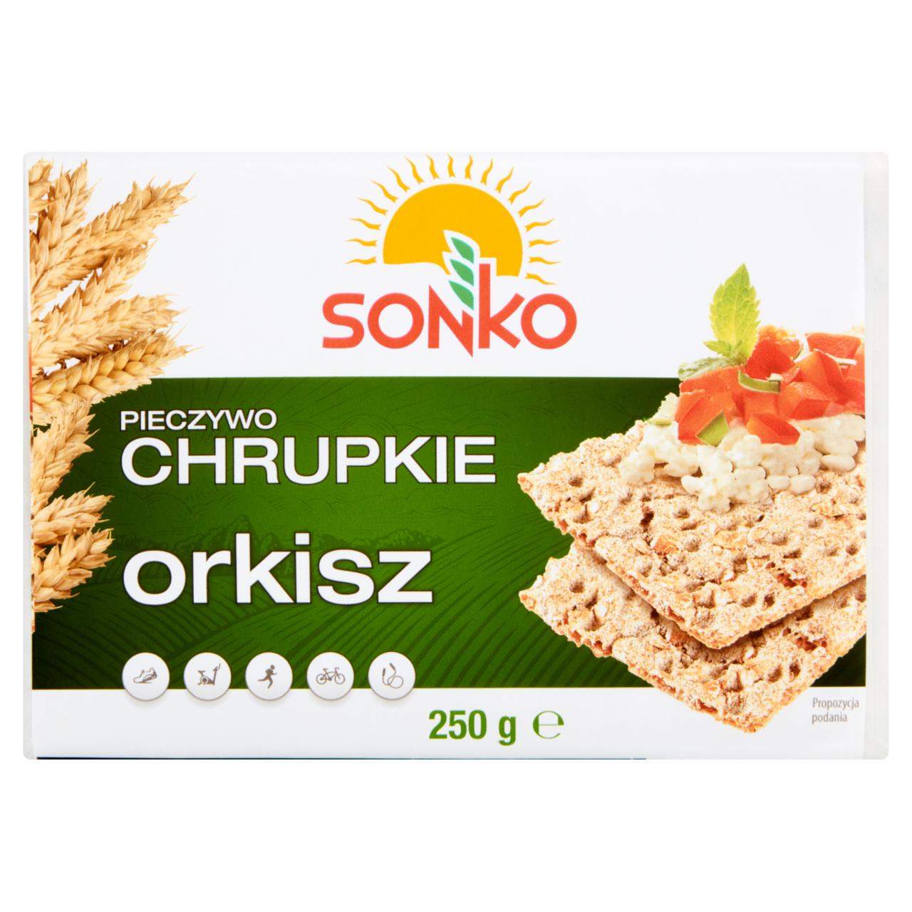 Zdjęcia - Sonko Pieczywo chrupkie orkisz 250 g