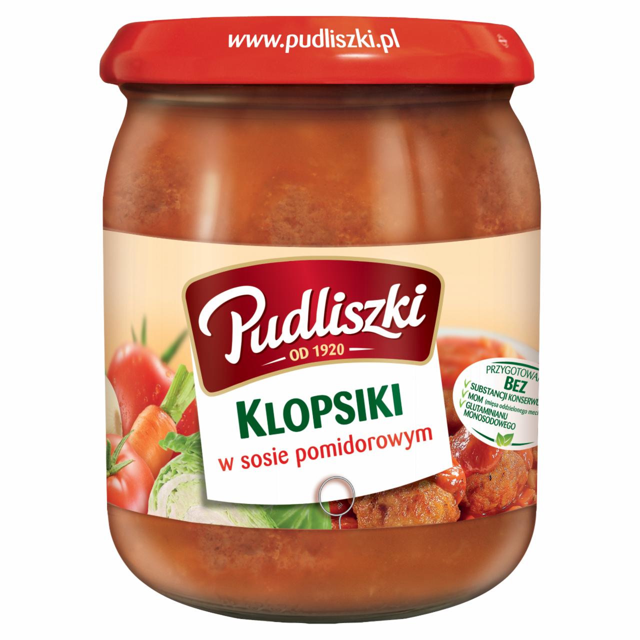 Zdjęcia - Pudliszki Klopsiki w sosie pomidorowym 500 g