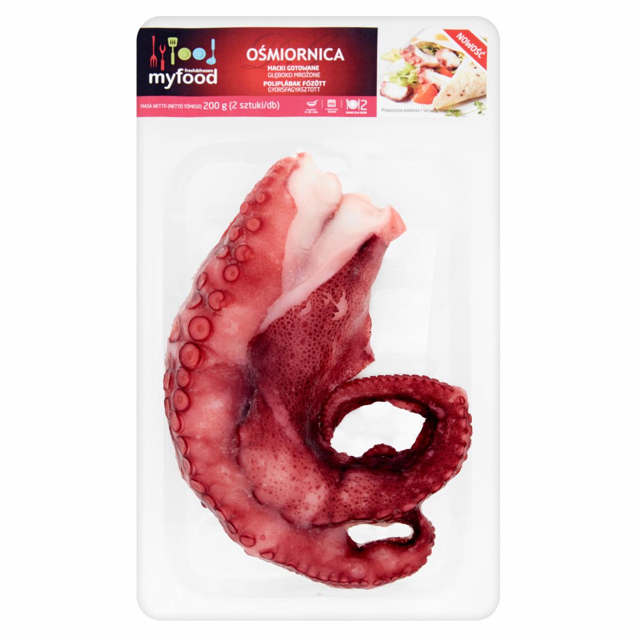 Zdjęcia - MyFood Ośmiornica macki gotowane 200 g (2 sztuki)