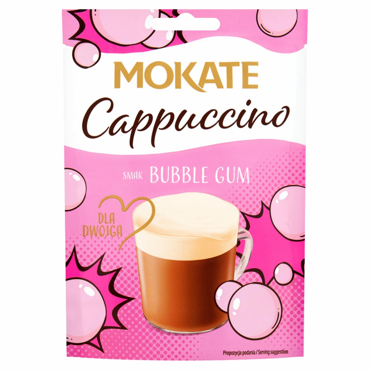 Zdjęcia - Mokate Cappuccino smak bubble gum 40 g