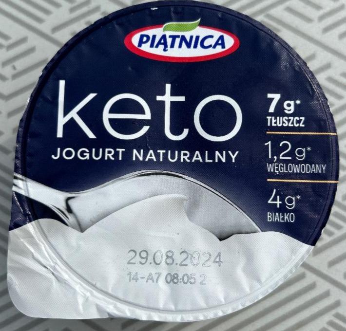 Zdjęcia - Jogurt naturalny keto Piątnica