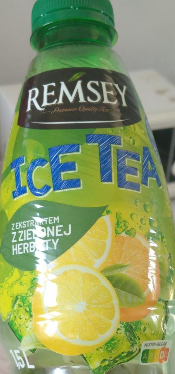 Zdjęcia - Ice tea z ekstraktem z zielonej herbaty cytryna Remsey