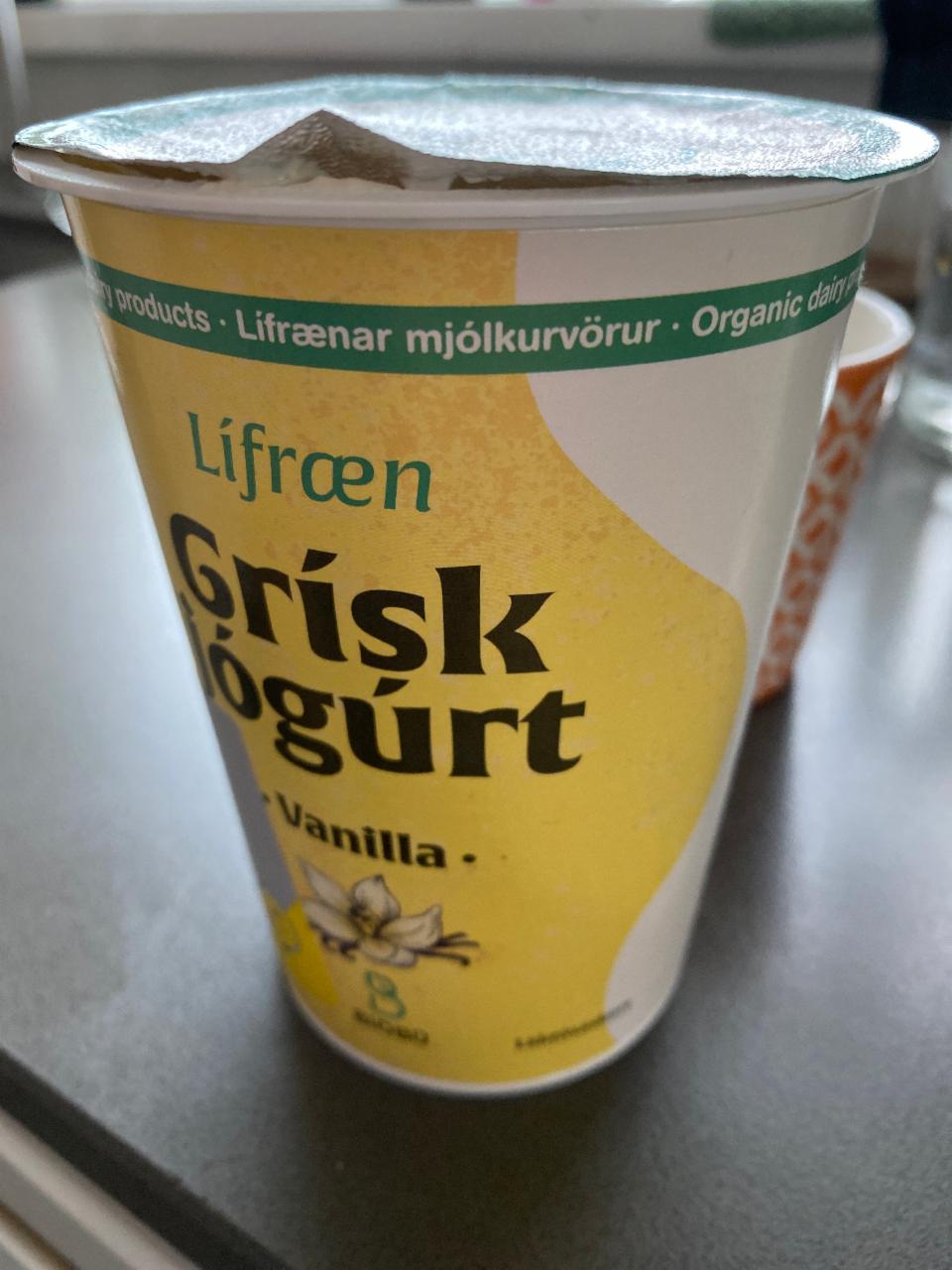 Zdjęcia - Grisk yogurt vanilla Biobu