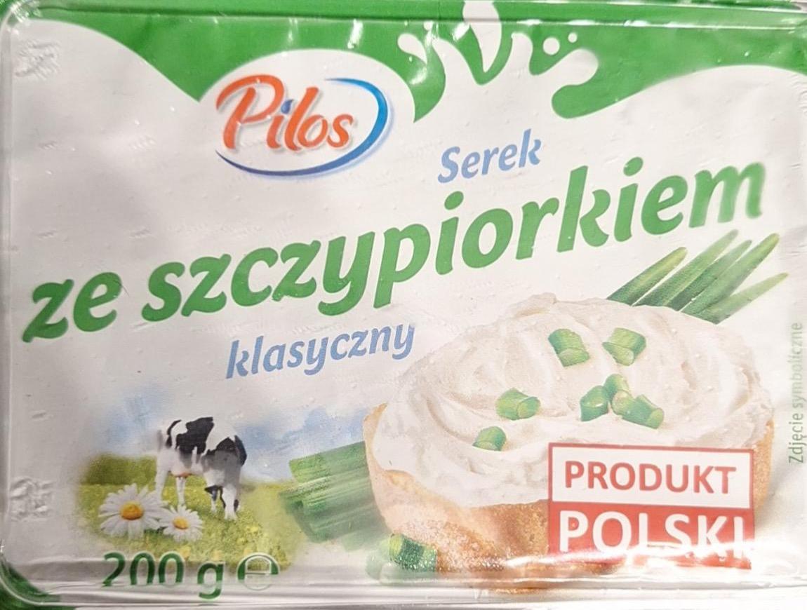 Zdjęcia - Serek ze szczypiorkiem klasyczny Pilos