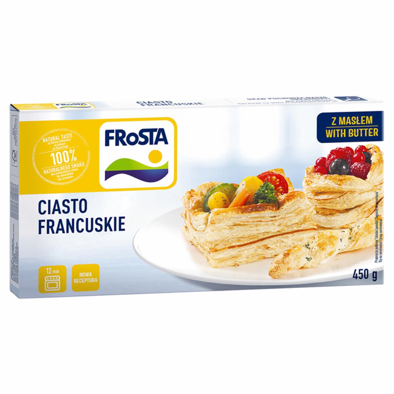 Zdjęcia - FRoSTA Ciasto francuskie z masłem 450 g