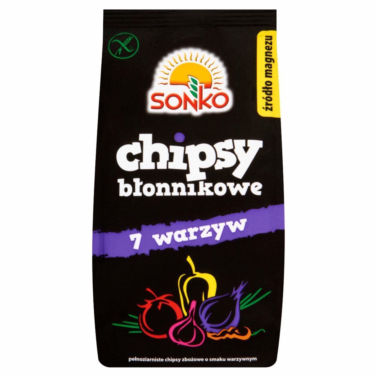 Zdjęcia - Sonko Chipsy błonnikowe 7 warzyw 35 g