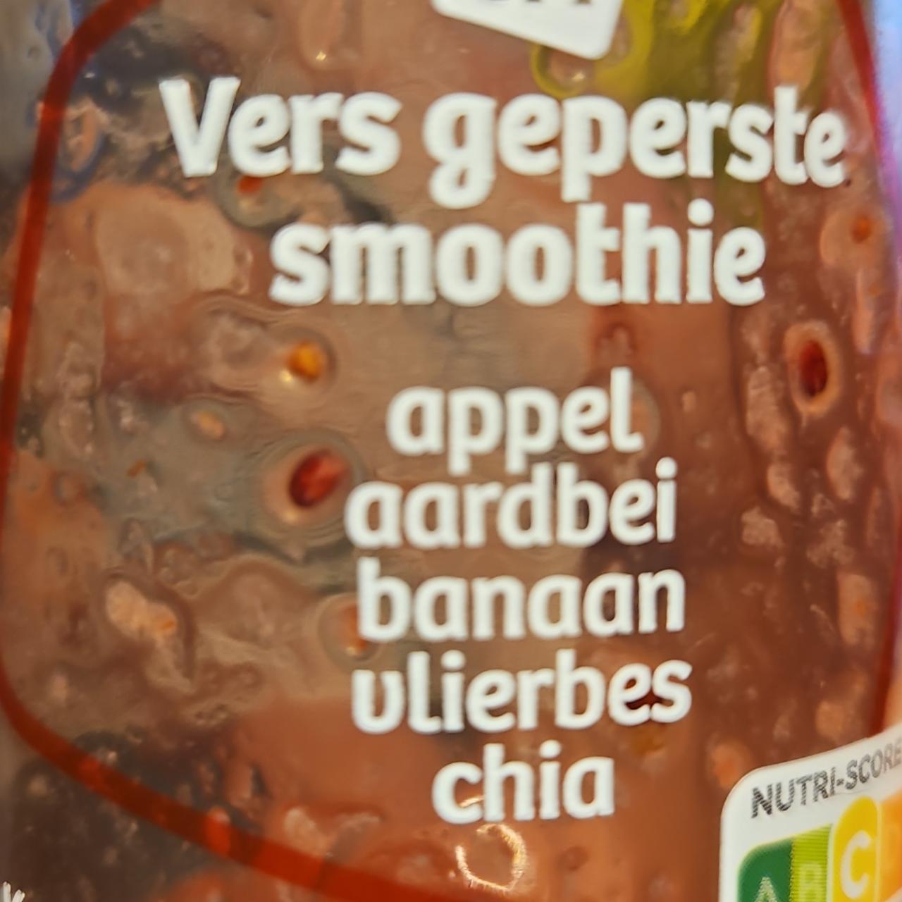 Zdjęcia - Vers geperste smoothie appel aardbei banaan vlierbes Ah