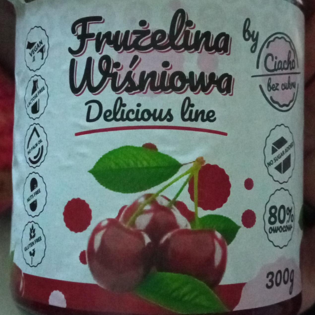 Zdjęcia - Frużelina Wiśniowa delicious line