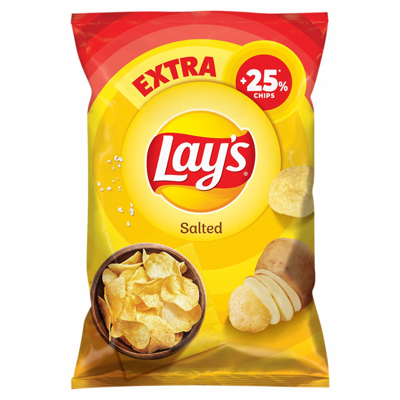 Zdjęcia - Lay's Chipsy ziemniaczane solone 163 g