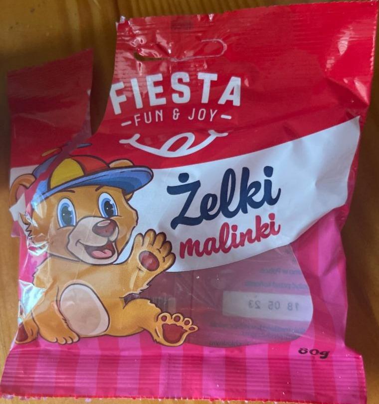 Zdjęcia - Żelki malinki Fiesta