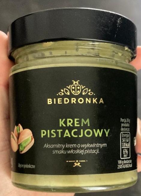 Zdjęcia - Krem Pistacjowy Biedronka