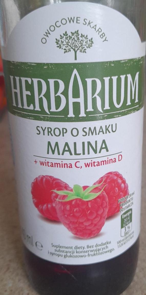 Zdjęcia - Syrop o smaku malina Herbarium