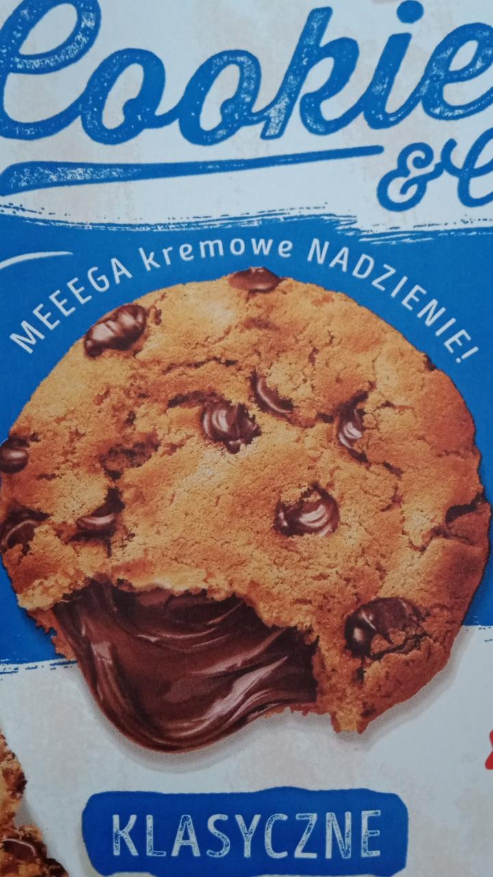 Zdjęcia - Cookie Meeega kremowe nadzienie Lidl