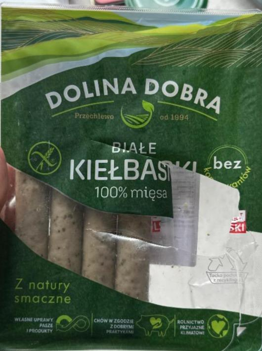 Zdjęcia - Dolina Dobra Białe kiełbaski śniadaniowe 100 % mięsa 250 g