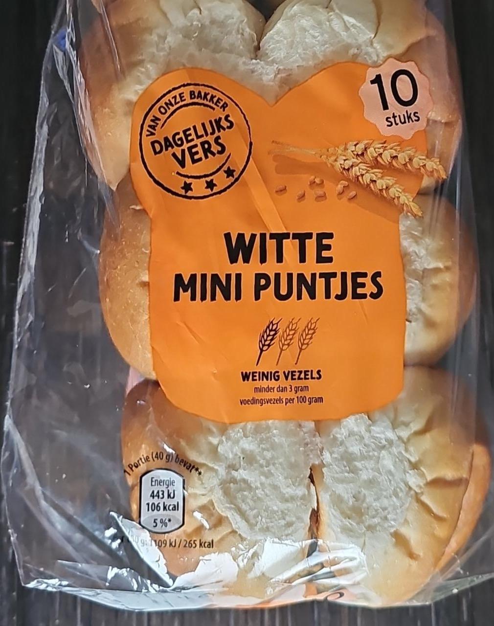 Zdjęcia - Witte mini puntjes Dagelijks vers