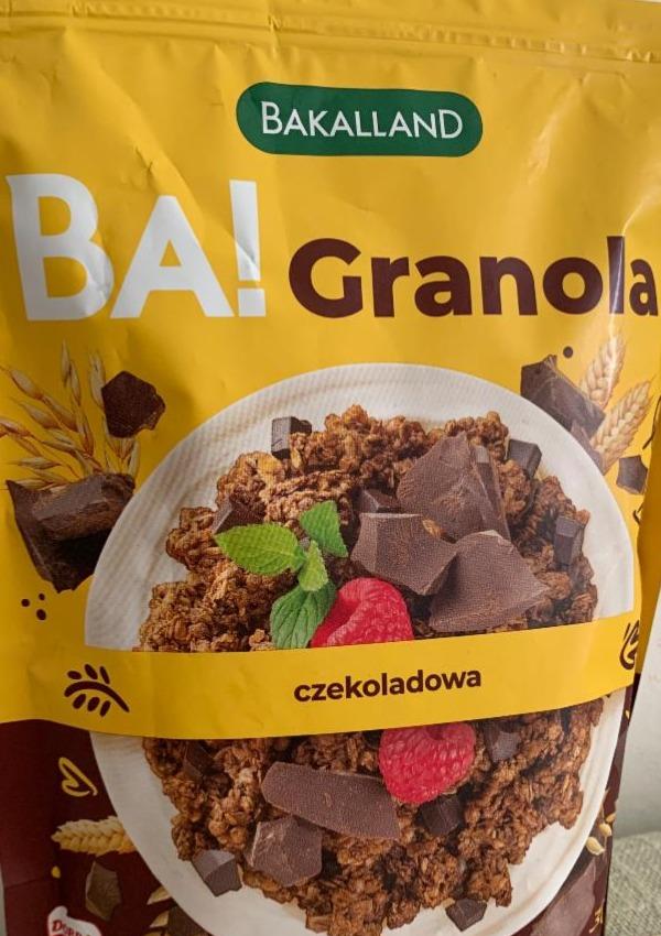 Zdjęcia - Bakalland Ba! Granola czekoladowa 300 g