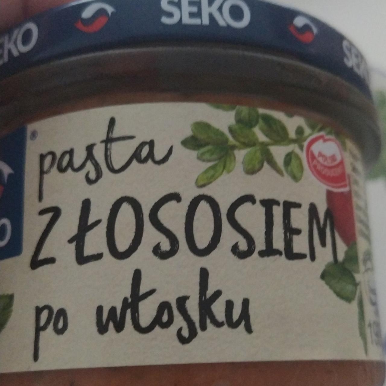 Zdjęcia - pasta z łososia po włosku Seko