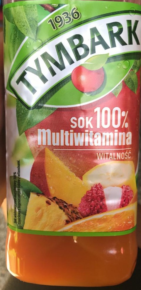 Zdjęcia - Tymbark Sok 100 % multiwitamina 200 ml