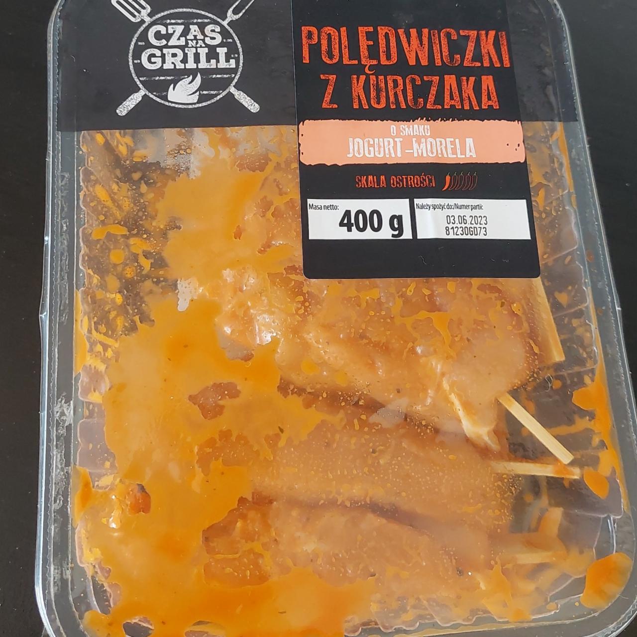 Zdjęcia - Polędwiczki z kurczaka jogurt-morela Czas na Grill