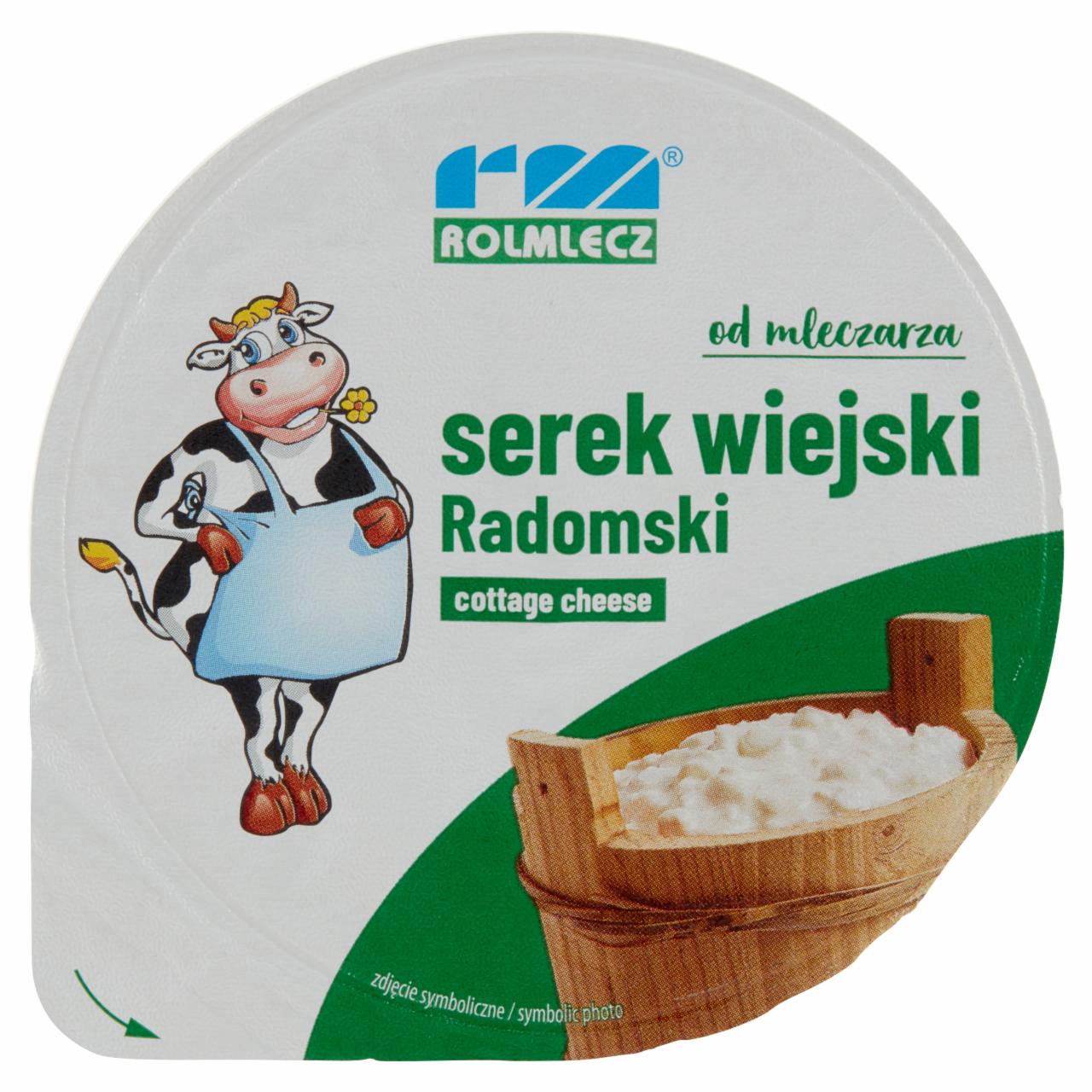 Zdjęcia - Serek wiejski radomski Rolmlecz