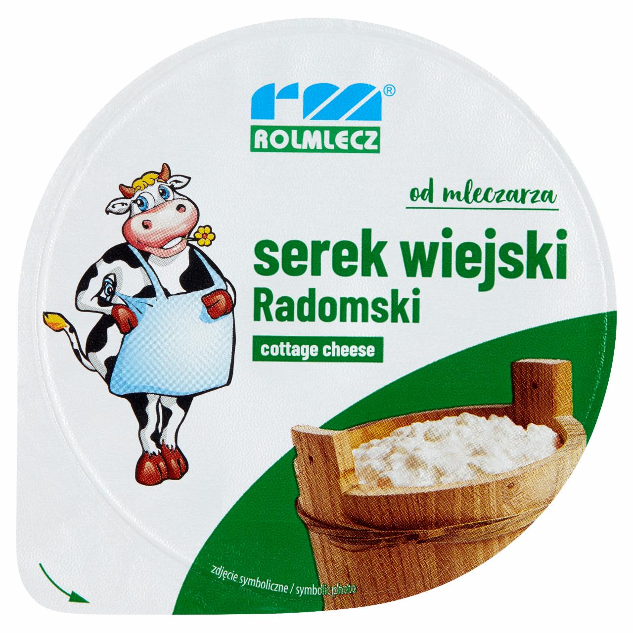 Zdjęcia - Serek wiejski radomski Rolmlecz