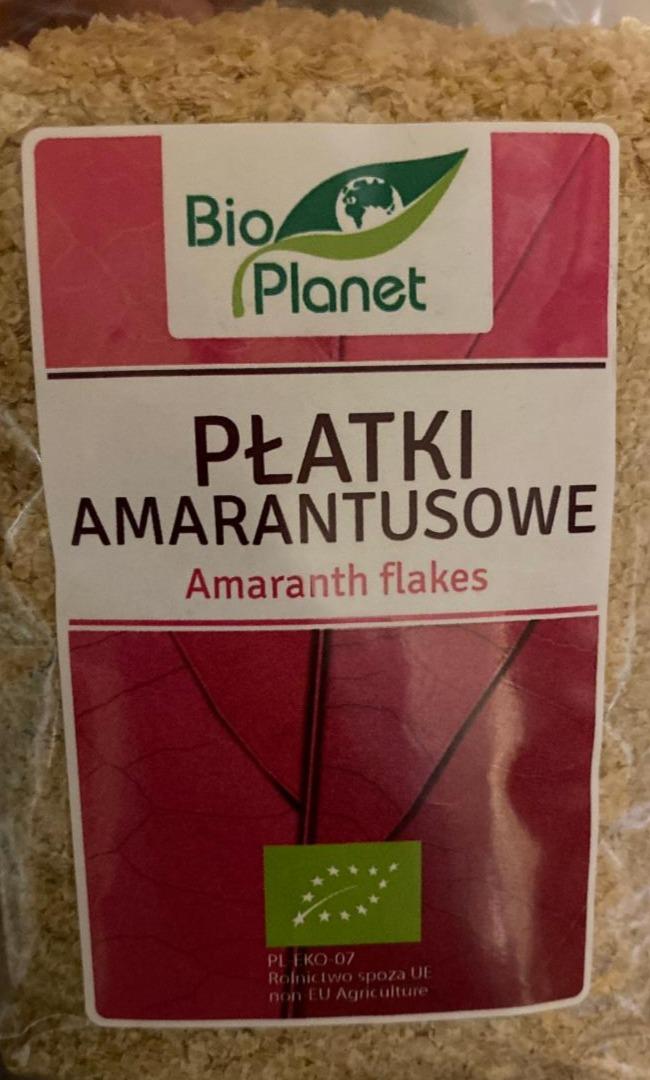 Zdjęcia - PŁATKI AMARANTUSOWE Amaranth flakes BIO PLANET