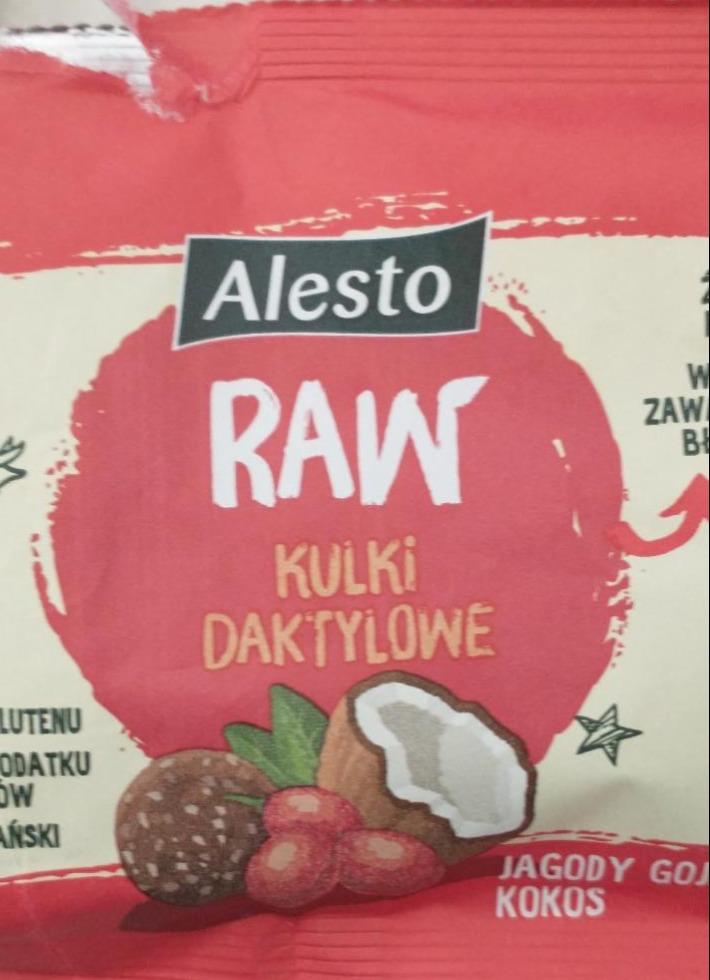 Zdjęcia - RAW kulki daktylowe Alesto