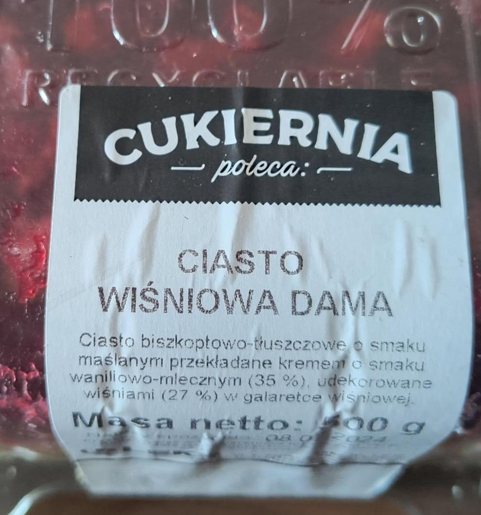 Zdjęcia - Ciasto wiśniowa dama Cukiernia poleca