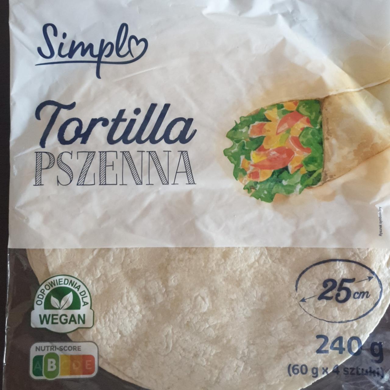 Zdjęcia - Tortilla pszenna Simply