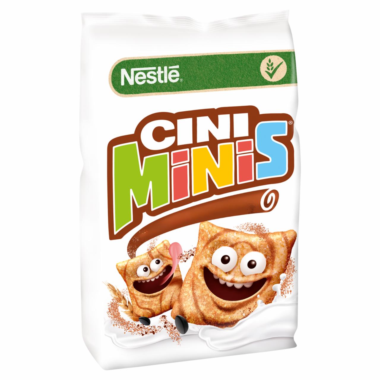 Zdjęcia - Nestlé Cini Minis Zbożowe kwadraciki o smaku cynamonowym 450 g