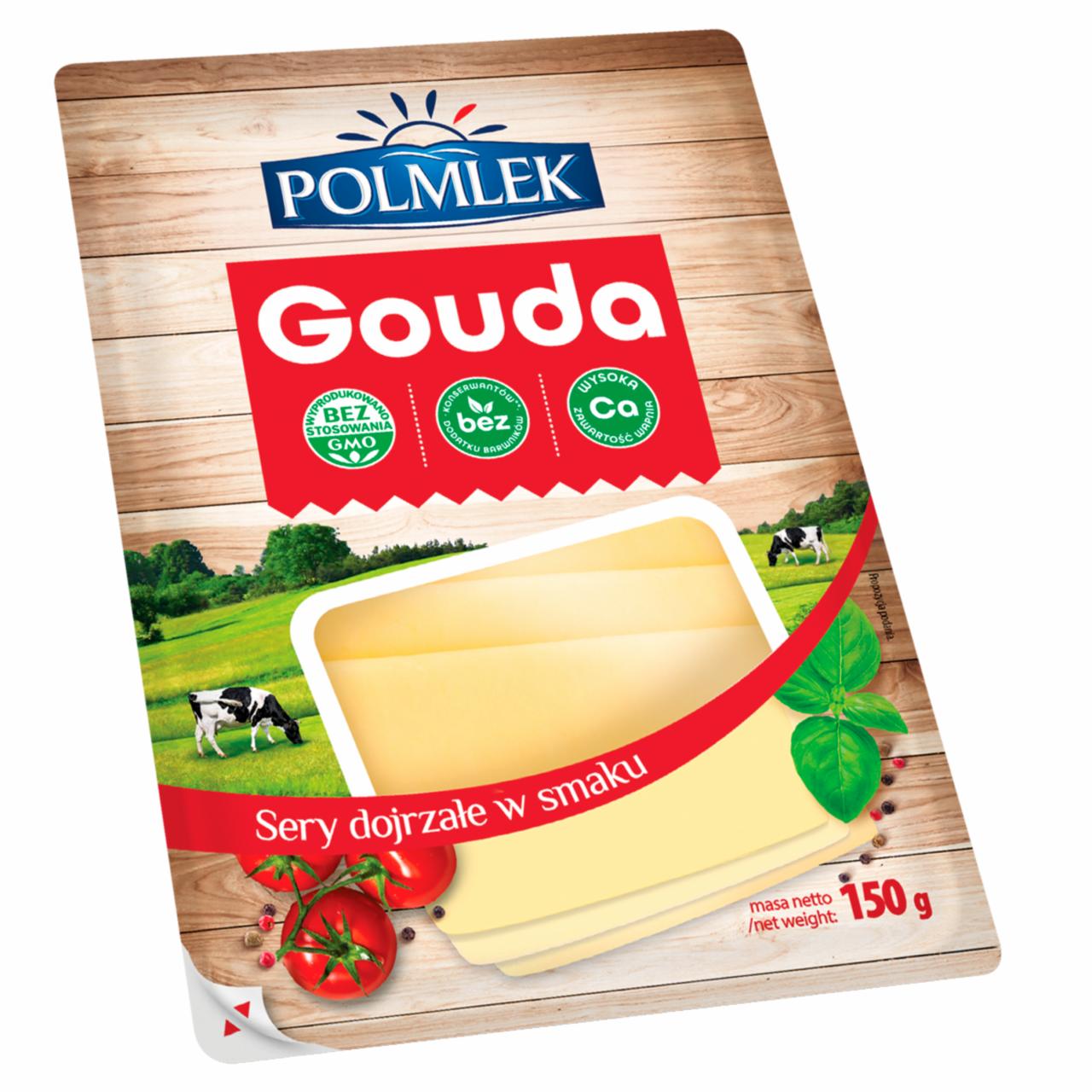 Zdjęcia - Ser Gouda plastry Polmlek