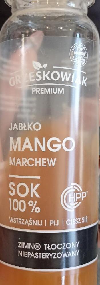 Zdjęcia - Sok Jabłko Mango Marchew GRZEŚKOWIAK PREMIUM