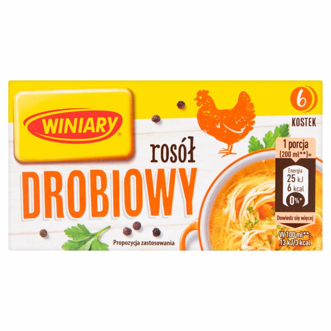 Zdjęcia - Winiary Rosół drobiowy 60 g (6 sztuk)