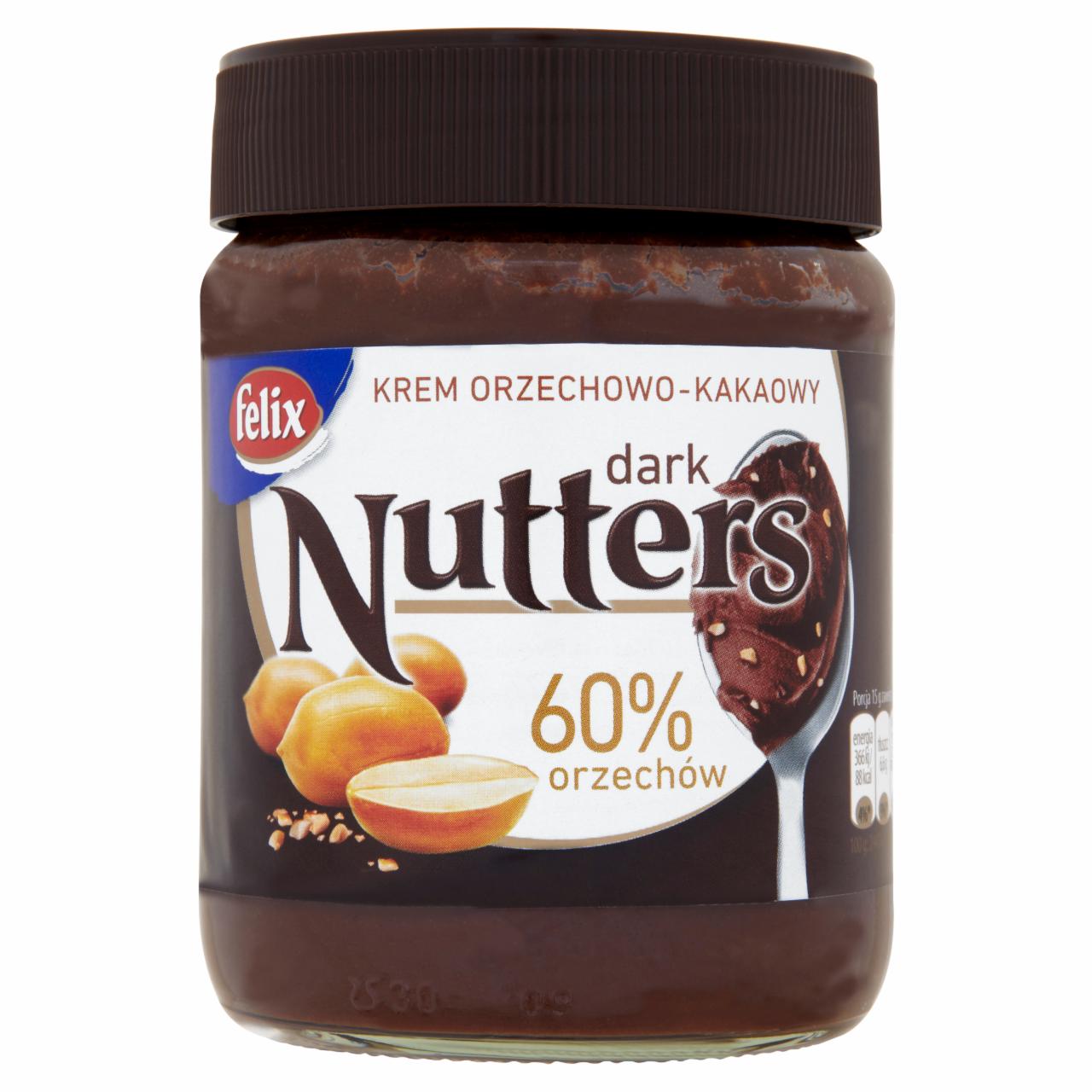 Zdjęcia - Felix Nutters Dark Krem orzechowo-kakaowy 340 g