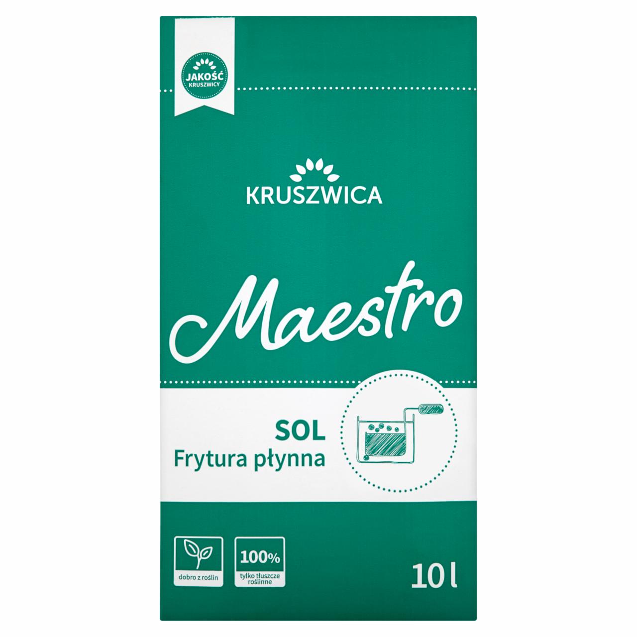 Zdjęcia - Kruszwica Maestro Sol Frytura płynna 10 l