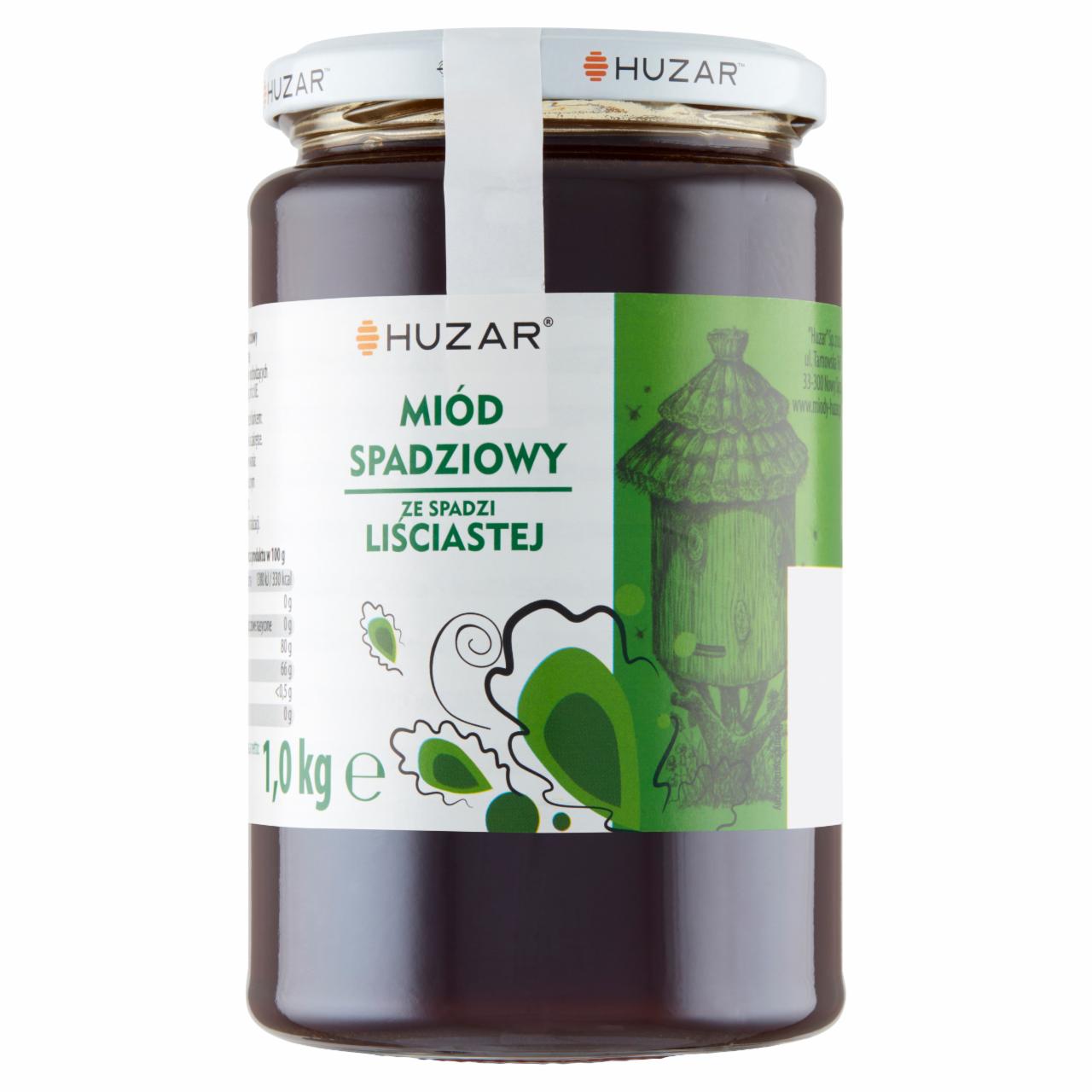 Zdjęcia - Huzar Miód spadziowy ze spadzi liściastej 1,0 kg