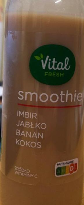 Zdjęcia - Smoothie Imbir Jablko Banan Kokos Vital fresh