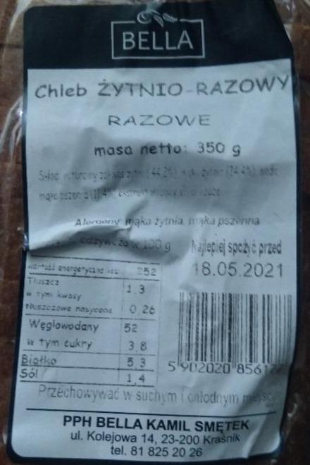 Zdjęcia - Chleb żytnio razowy Bella