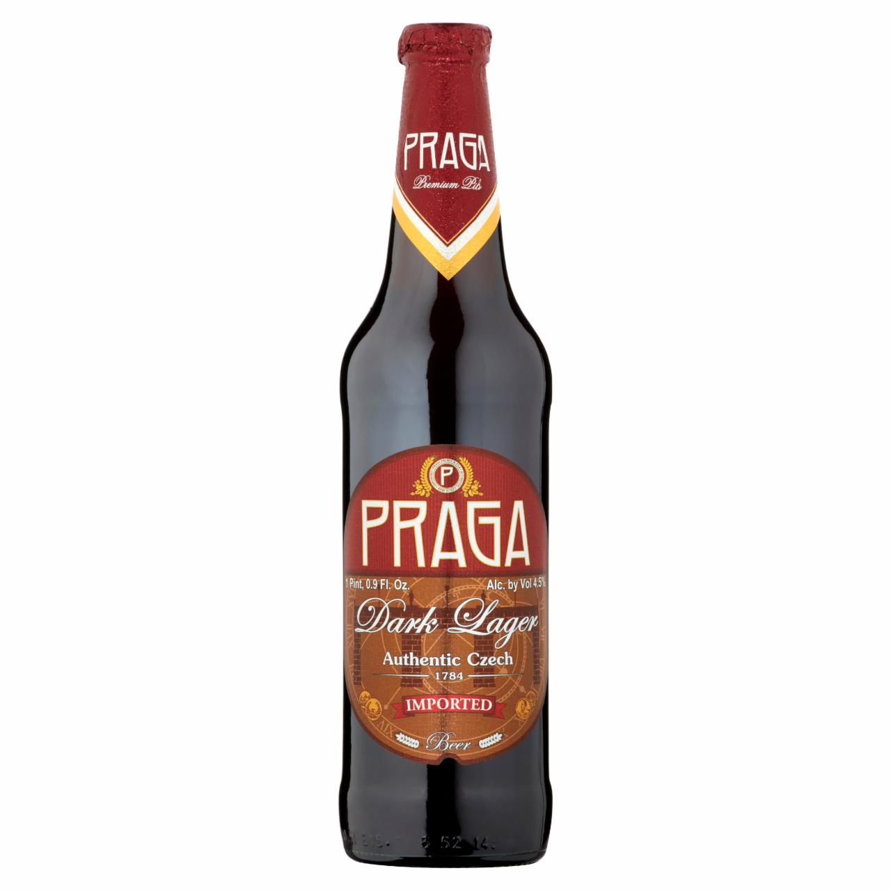 Zdjęcia - Praga Dark Lager Piwo ciemne 0,5 l