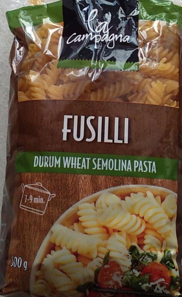 Zdjęcia - Fusilli durum wheat semolina pasta La Campagna