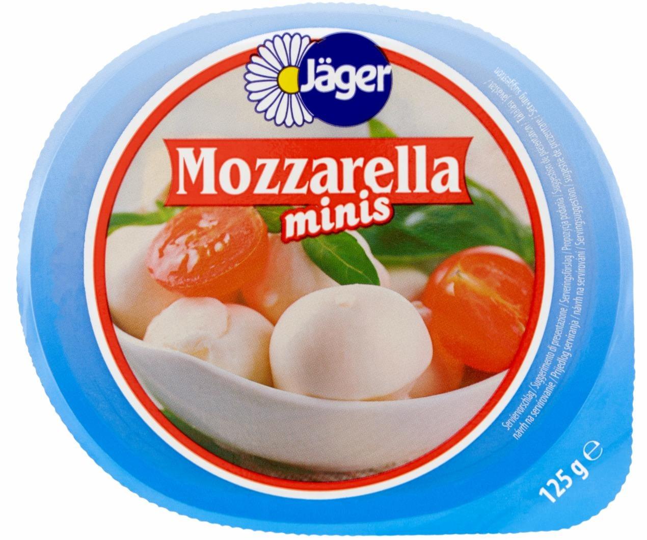 Zdjęcia - Ser Mozzarella minis Jäger