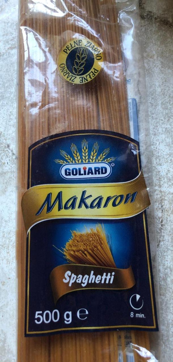 Zdjęcia - Goliard Pełne Ziarno Makaron spaghetti 500 g