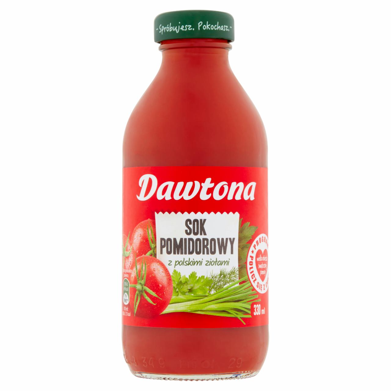 Zdjęcia - Dawtona Sok pomidorowy z selerem naciowym 300 ml