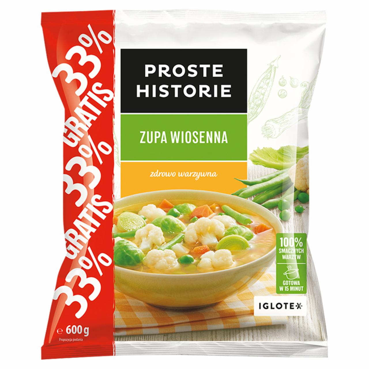 Zdjęcia - Proste Historie Zupa wiosenna 600 g