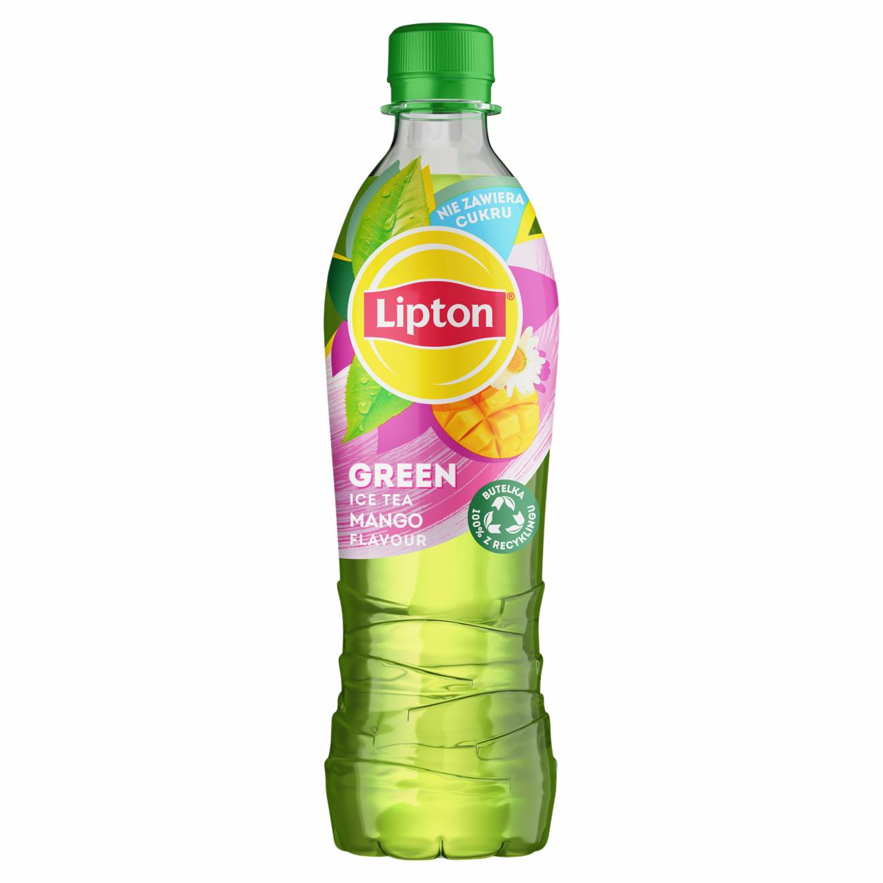 Zdjęcia - Lipton Ice Tea Green Mango Napój niegazowany 500 ml