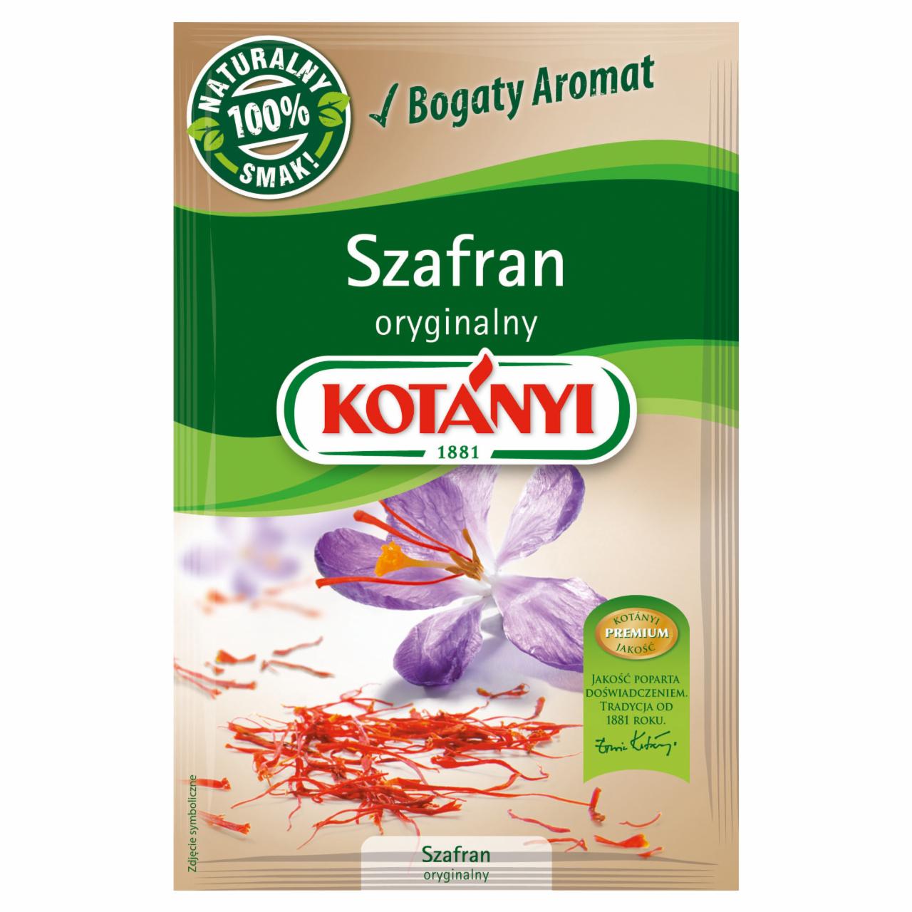 Zdjęcia - Kotányi Szafran oryginalny 0,12 g