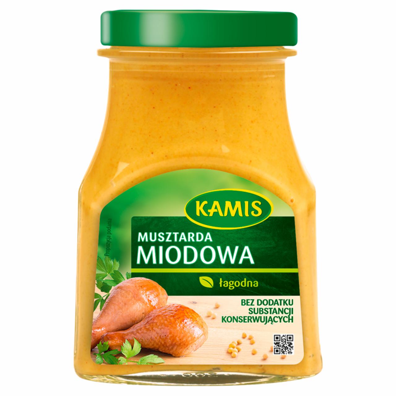 Zdjęcia - Kamis Musztarda miodowa 185 g