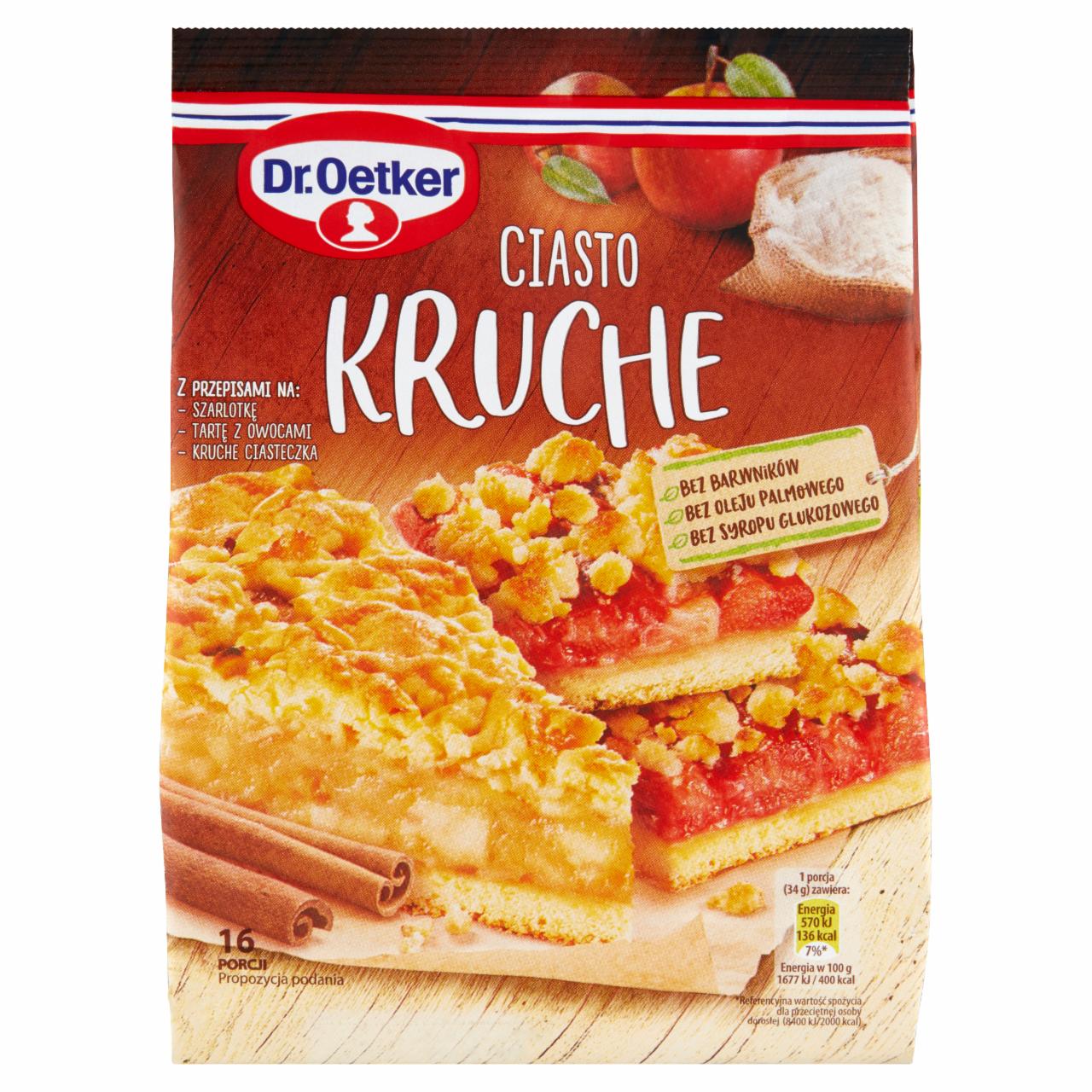 Zdjęcia - Dr. Oetker Ciasto kruche 400 g