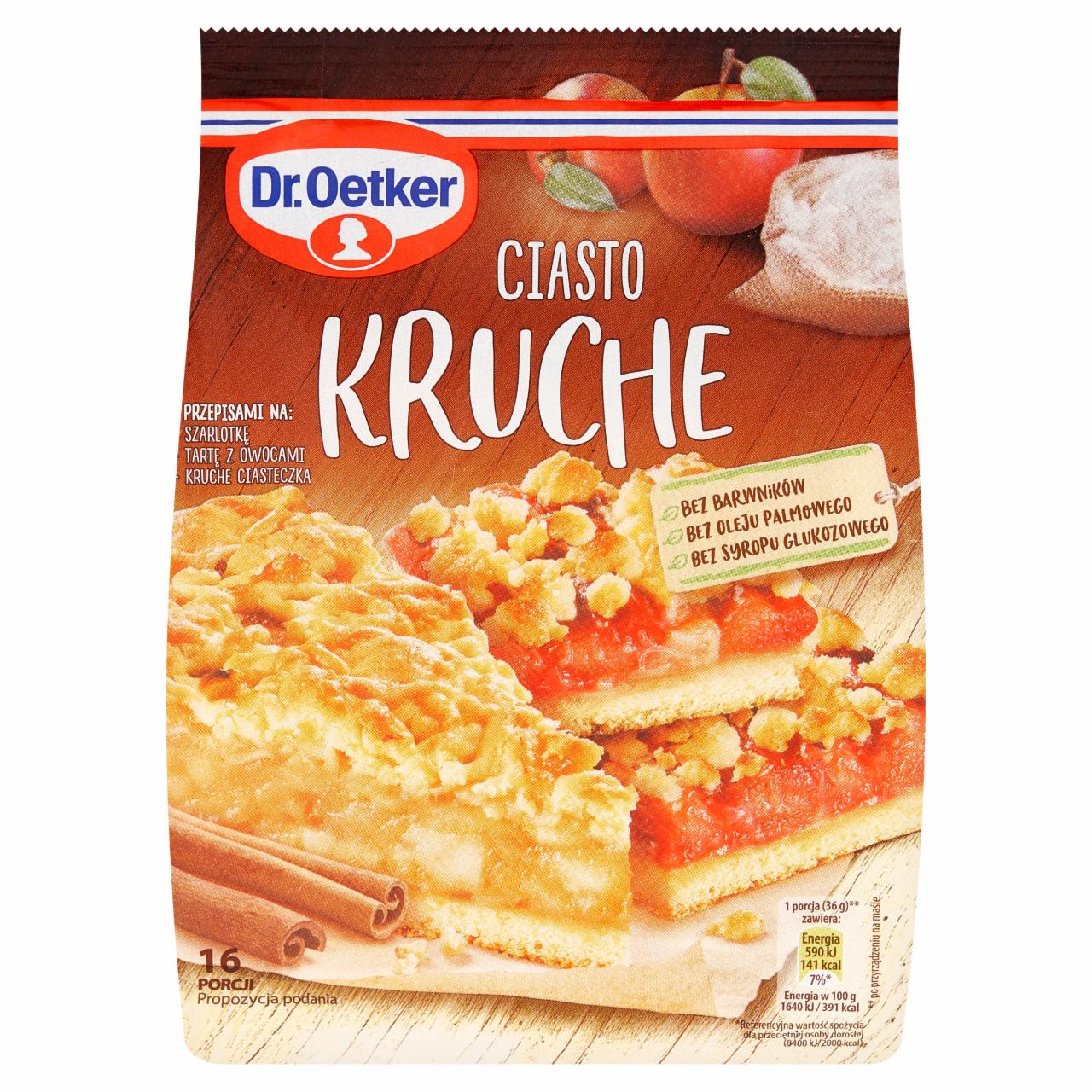 Zdjęcia - Dr. Oetker Ciasto kruche 400 g