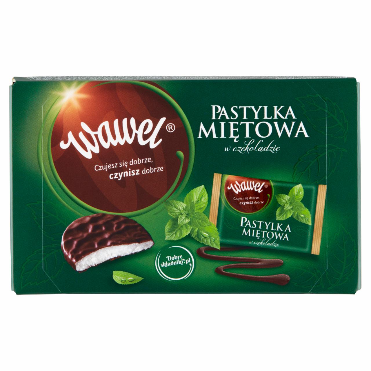 Zdjęcia - Wawel Pastylka miętowa w czekoladzie 210 g